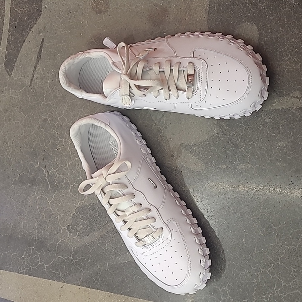 JACQUEMUS X NIKE J FORCE SNEAKER SHOES WHITE MENS SZ 11.5 WOMENS SZ 13 - Picture 9 of 9